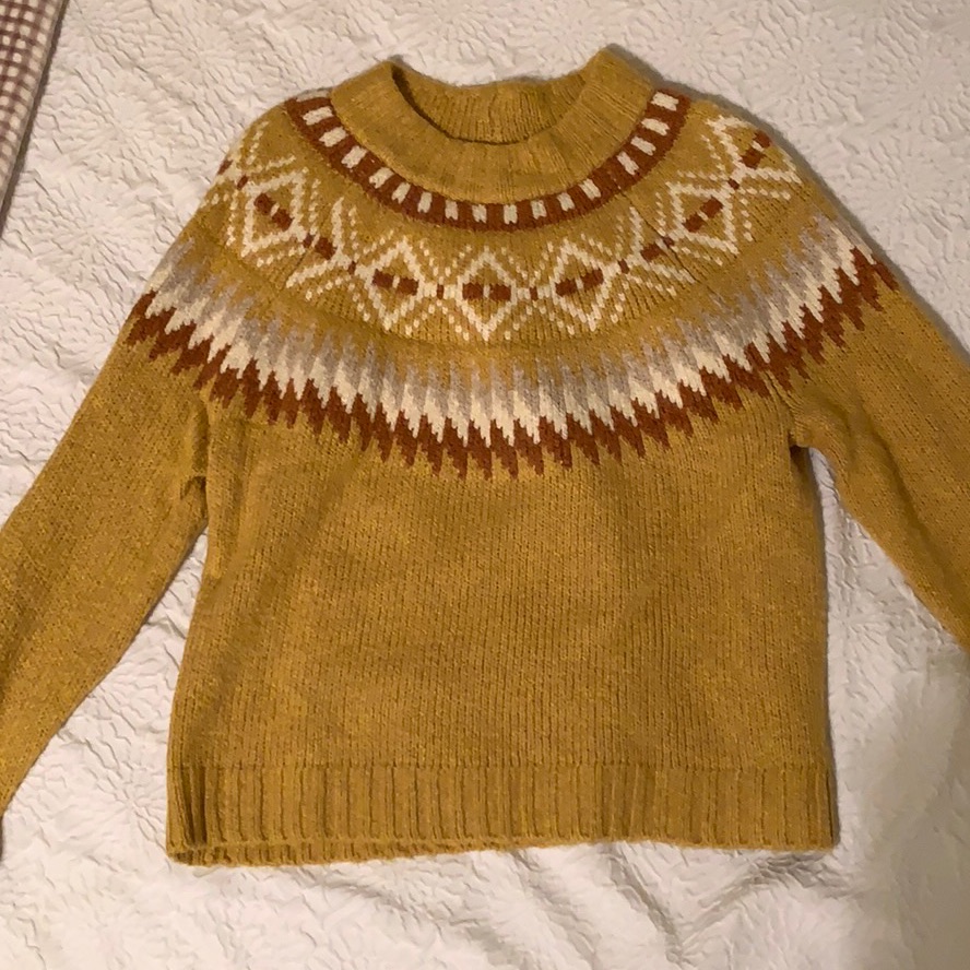 Aeo Pattern Sweater